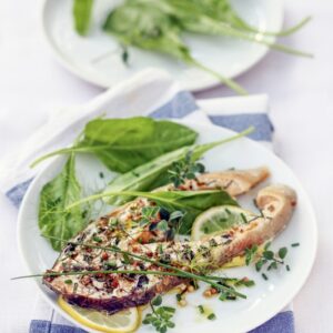 SALMONE ALLE ERBE E CORIANDOLO - 9477