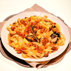 S 0901 TAGLIATELLE CON SUGO DI FAGIOLI