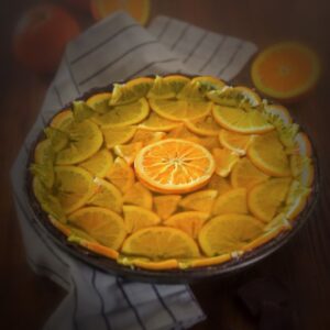 CROSTATA AL CIOCCOLATO E ARANCE - 4039