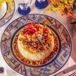 TIMBALLO DI RISO CON SALSA DI SCAMPI - S 141930 - 3451