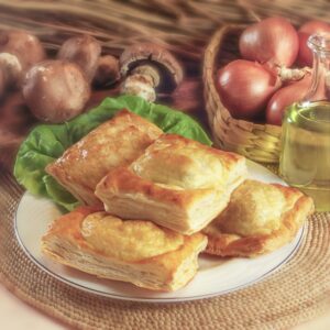 SFOGLIATINE AL SALMONE E FUNGHI - F4563