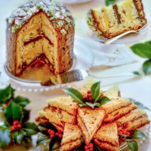 PANETTONE FARCITO TRAMEZZINI AL MASCARPONE - GR 2338 - 9096