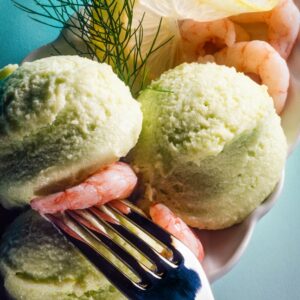 SORBETTO DI AVOCADO E GAMBERETTI - S 110890 - 3495