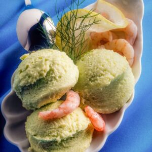 SORBETTO DI AVOCADO E GAMBERETTI - S 110890 - 3507