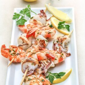 SPIEDINI DI GAMBERI E CALAMARETTI - 1119