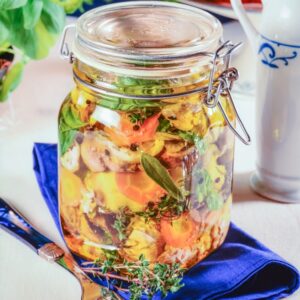 CONIGLIO SOTTOLIO CON VERDURE - 0731