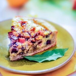 TORTA DI CHAMPIGNON E MELANZANE AL SESAMO - S 1504082 - 6664