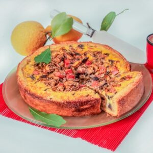 TORTA DI CHAMPIGNON E MELANZANE AL SESAMO - S 1504097 - 6652