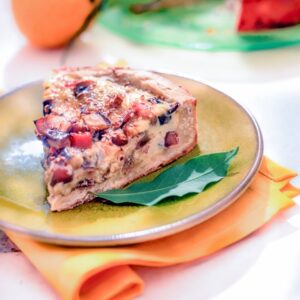 TORTA DI CHAMPIGNON E MELANZANE AL SESAMO - S 1504083