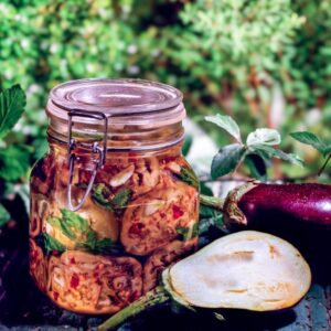 MELANZANE STUZZICANTI – MELANZANE IN CONSERVA - GR2427