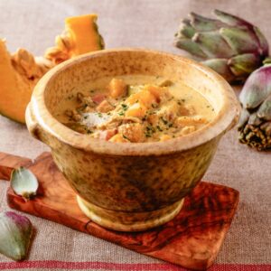 ZUPPA DI DI ZUCCA E CARCIOFI - 6219