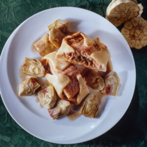 PESCE IN CROSTA CON CARCIOFI - 6829