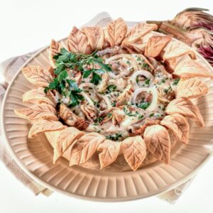 CROSTATA CON CARCIOFI E FORMAGGIO - S 3701 - 4560