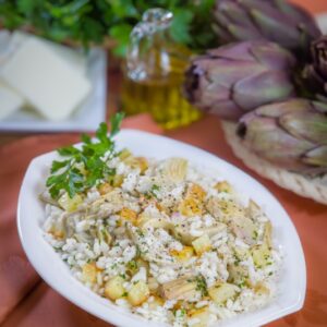 RISOTTO CON CARCIOFI E PATATE - K5388