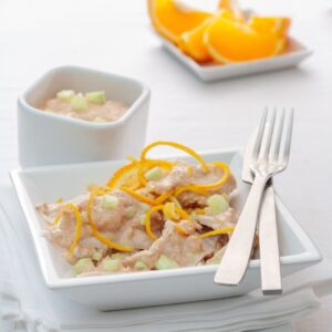 TACCHINO TONNATO IN SALSA ROSA AGLI AGRUMI - 1214