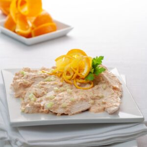 TACCHINO TONNATO IN SALSA ROSA AGLI AGRUMI - 1213