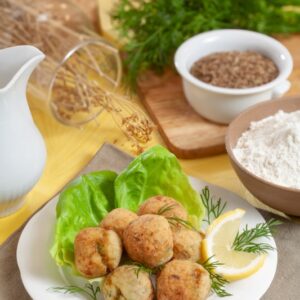 POLPETTE DI NASELLO AL FINOCCHIO SELVATICO - 1739