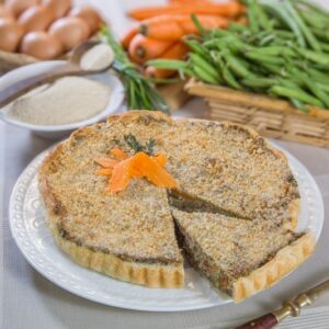 CROSTATA DI CONIGLIO E VERDURE - K4990