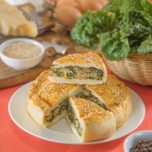 TORTA DI COTECHINO E SPINACI - K4749