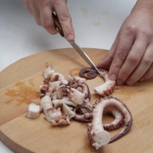 POLPO CON PATATE E FAVE - (Step 3) - 0003