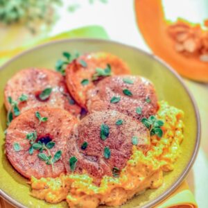 TOURNEDOS DI VITELLO CON MELE E CREMA DI ZUCCA - S 2304588