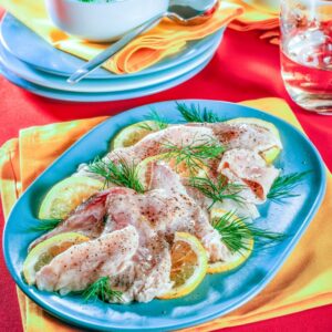 STORIONE MARINATO CON PANNA ACIDA - S 1204172 - 6826