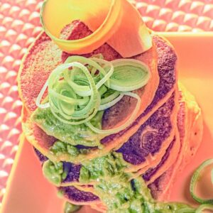 PANCAKES ALLA ZUCCA CON CREMA VERDE - S 2104019 - 163131