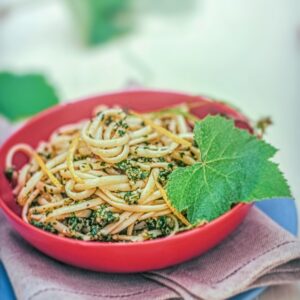 BAVETTE CON FOGLIE DI VITE E CAPPERI - S 1503117 - 8085