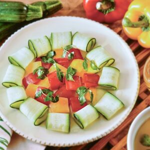 CRUDITÉ DI ZUCCHINE E PEPERONI - S 55940 - 9556