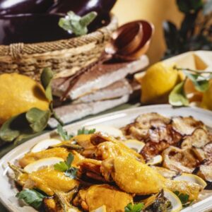 POLLO ALLE MELANZANE FRITTE - S 6500 - 1911