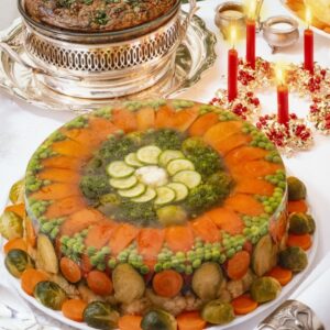 ASPIC DI VERDURE, SOUFFLÈ DI SPINACI - GR 2182 - 8950