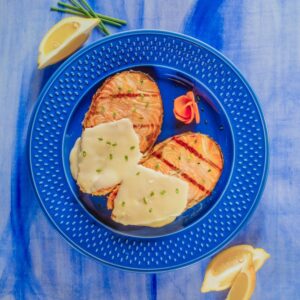 SALMONE GRIGLIATO AL CHEDDAR – 6978