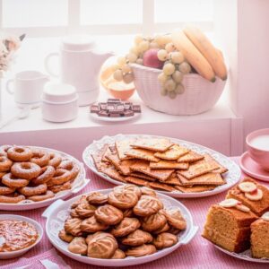 BISCOTTI ALL'ARANCIA, BISOTTI FRITTI, GALLETTE MANDORLATE, MATTONCINI ALLE BANANE - S265820 - 2662