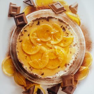 CHEESECAKE CON CIOCCOLATO E ARANCE - 0001