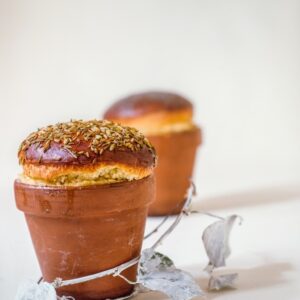 PANE SEGNAPOSTO NEL VASO AI SEMI - 9707