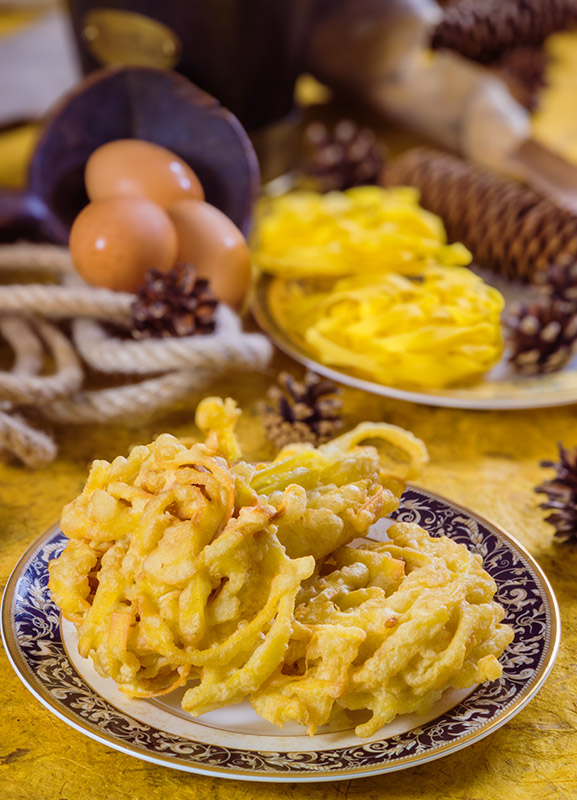FRITTELLE DI PASTA IN NIDO - GT6J2168