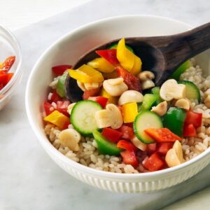 INSALATA DI RISO CON VERDURE MISTE (STEP 3)