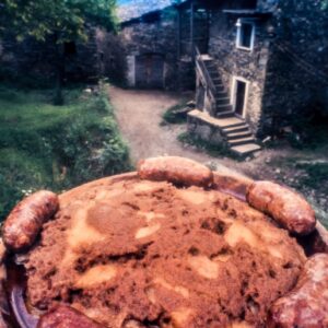 POLENTA TARAGNA E SALSICCE