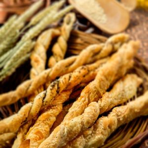 GRISSINI AI SEMI DI SESAMO E DI PAPAVERO - 2180