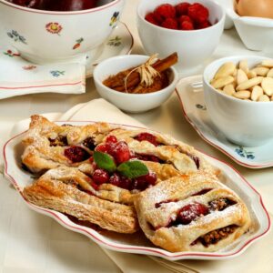 SFOGLIATINE DI PRUGNE E LAMPONI - 0231