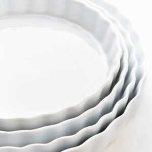 TEGLIE DI CERAMICA BIANCA