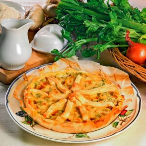 CROSTATA DI SEDANO E CIPOLLA - 222