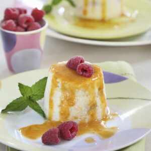 BUDINI DI RICOTTA CON SALSA DI ALBICOCCHE - 2306