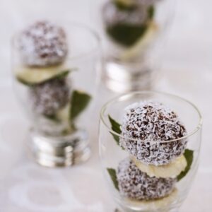 PRALINES DI BISCOTTI SECCHI BANANE CIOCCOLATO AL COCCO - 2335