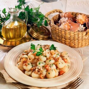 GNOCCHI CON RAGU DI ARAGOSTA E GRANCHIO