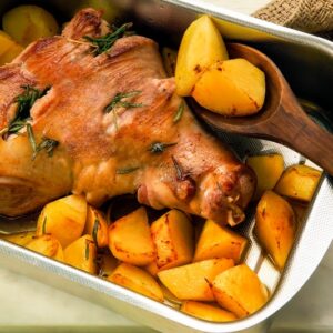ABBACCHIO AL FORNO CON PATATE (STEP 3)