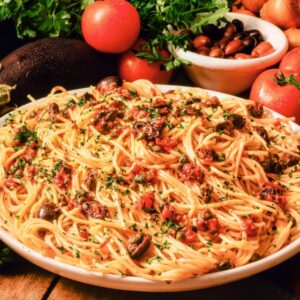 SPAGHETTI ALLA PUTTANESCA - S 90890 - 2424