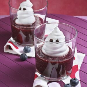 MOUSSE DI MIRTILLI E FANTASMINO DI PANNA - 2476