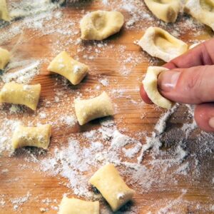 CAVATELLI CON RUCOLA (STEP 3)