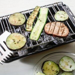 BARBECUE - CUOCERE MELANZANE E ZUCCHINE (STEP 4) - 2610